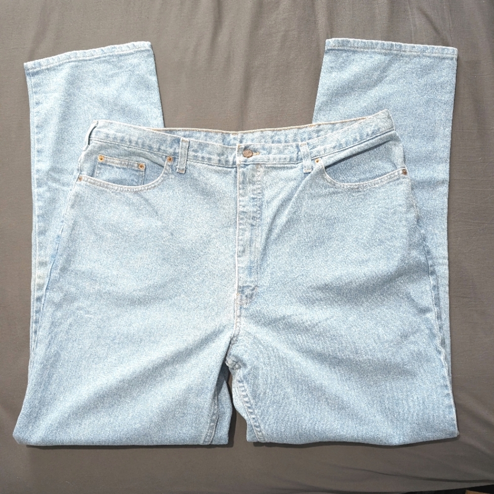 NWT Vintage Authentic Basso Western Jeans Mens Spandex Stretch Denim size 44